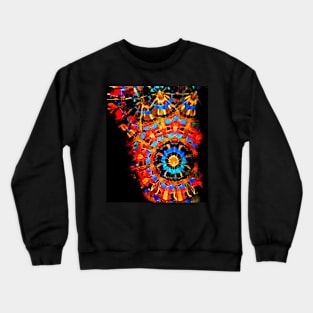 The Door to a Kaleidoscope Crazy World Crewneck Sweatshirt